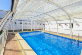 10 bedrooms villa with indoor pool furnished terrace and wifi at Rivero de Posadas